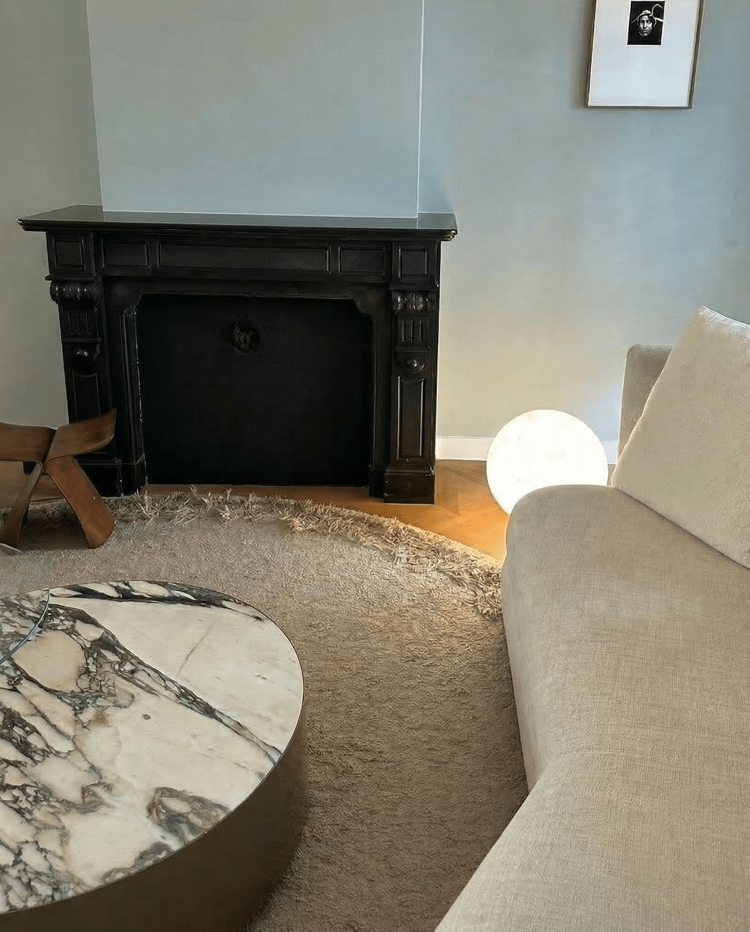 The Marble Fireplace