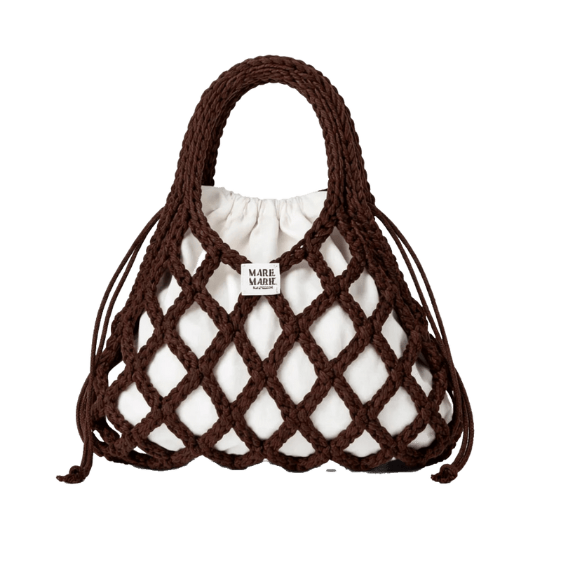 Chocolade - Gehaakte Net Bag Aanbiedingsprijs€59,00 Marie Marie