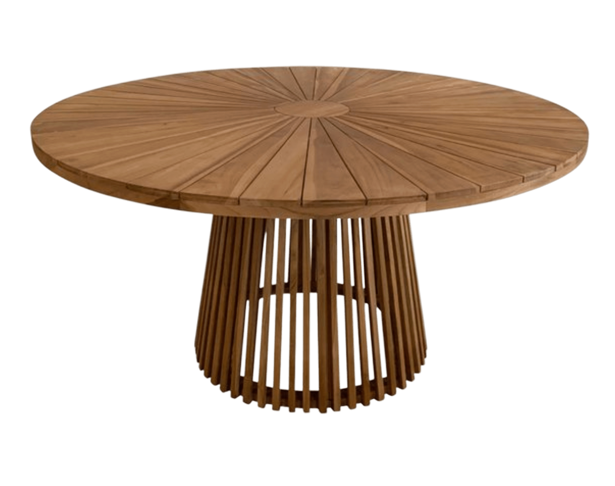 tafel buiten hout rond - By The Mood