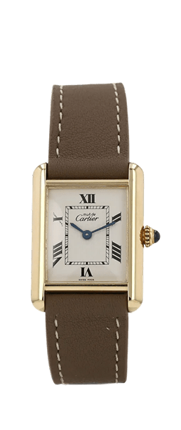 Pre - Owned Cartier 1990s Tank Must 30 mm horloge 2.750 € Inclusief btw - By The Mood
