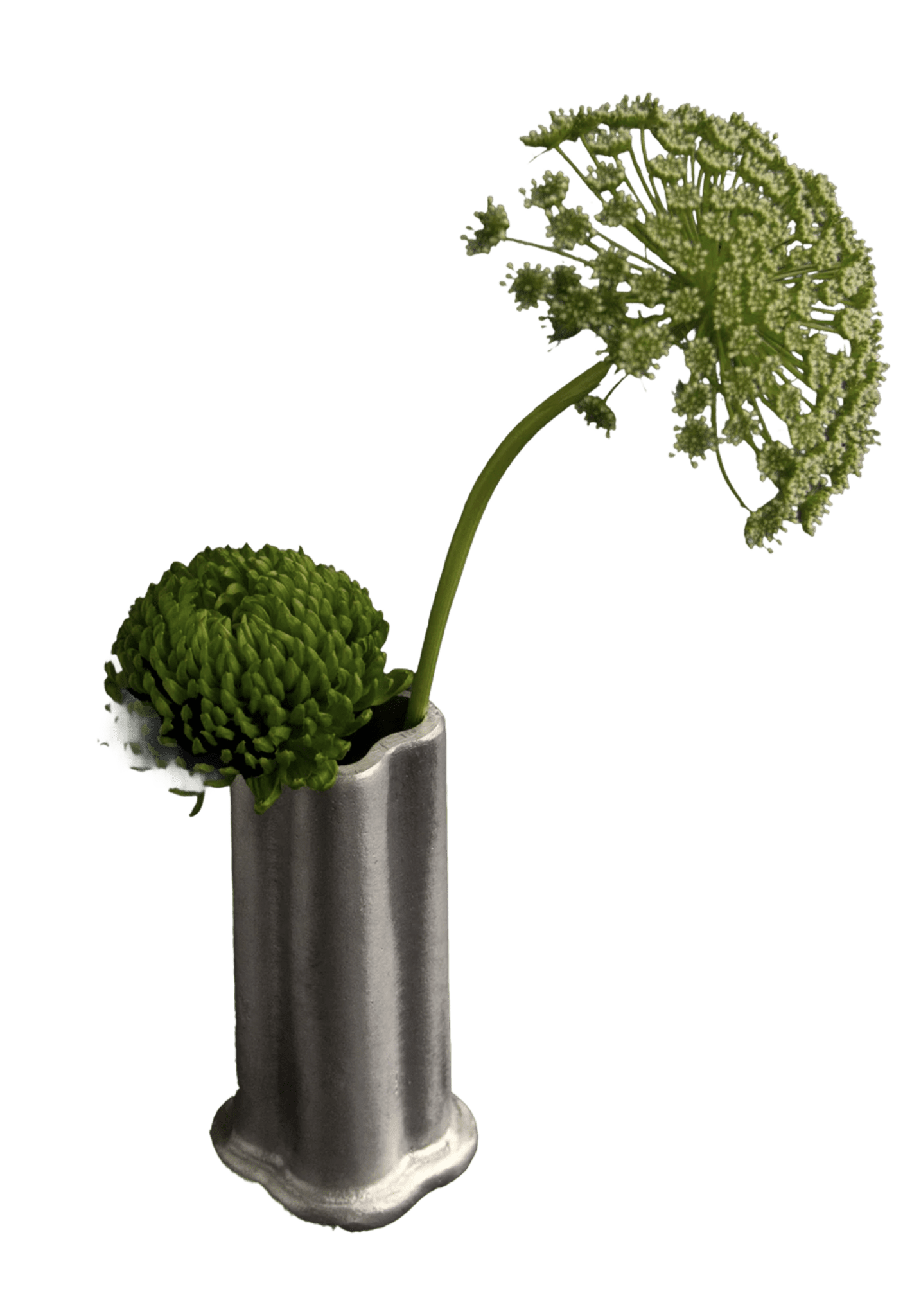 Bask' Aluminum Vase - By The Mood