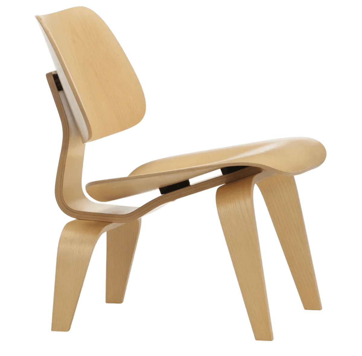 VitraEames LCW loungestoel essen naturel