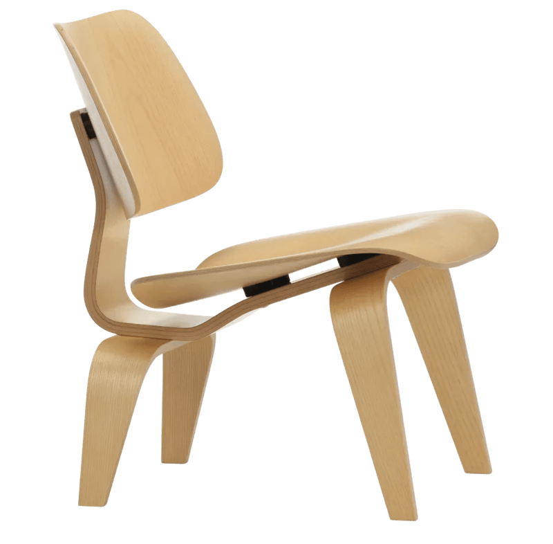 VitraEames LCW loungestoel essen naturel