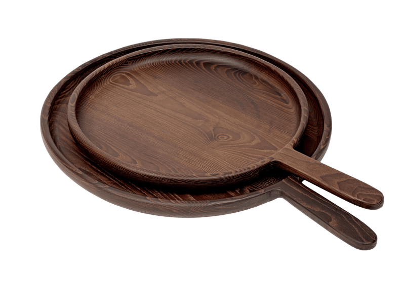 Serveerschotel L hout Pure collectie Pure kitchen & table accessories van Pascale Naessens €155,00 per stuk