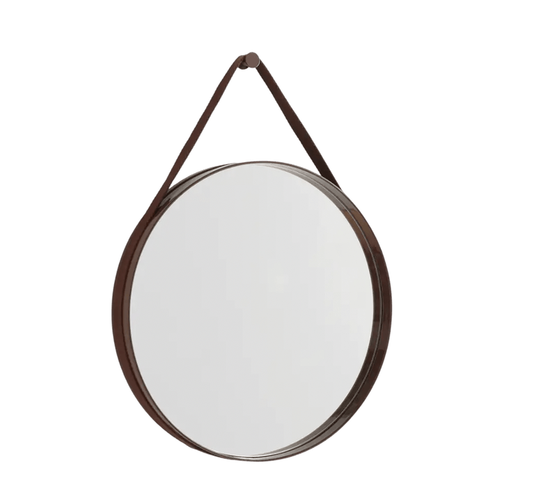 hay spiegel Strap Mirror D50 No. 2 Dark brown € 319,00