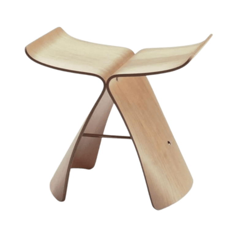 Vitra Butterfly Stool – Maple | Iconic Design Stool
