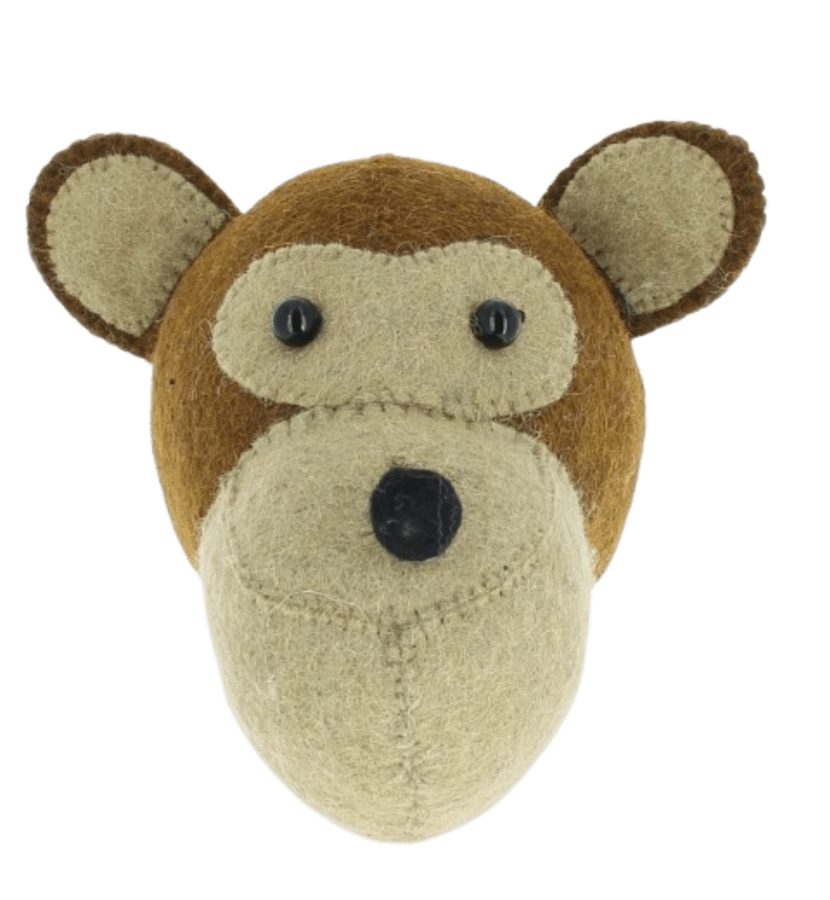 Small Monkey Head aap aan de muur - By The Mood