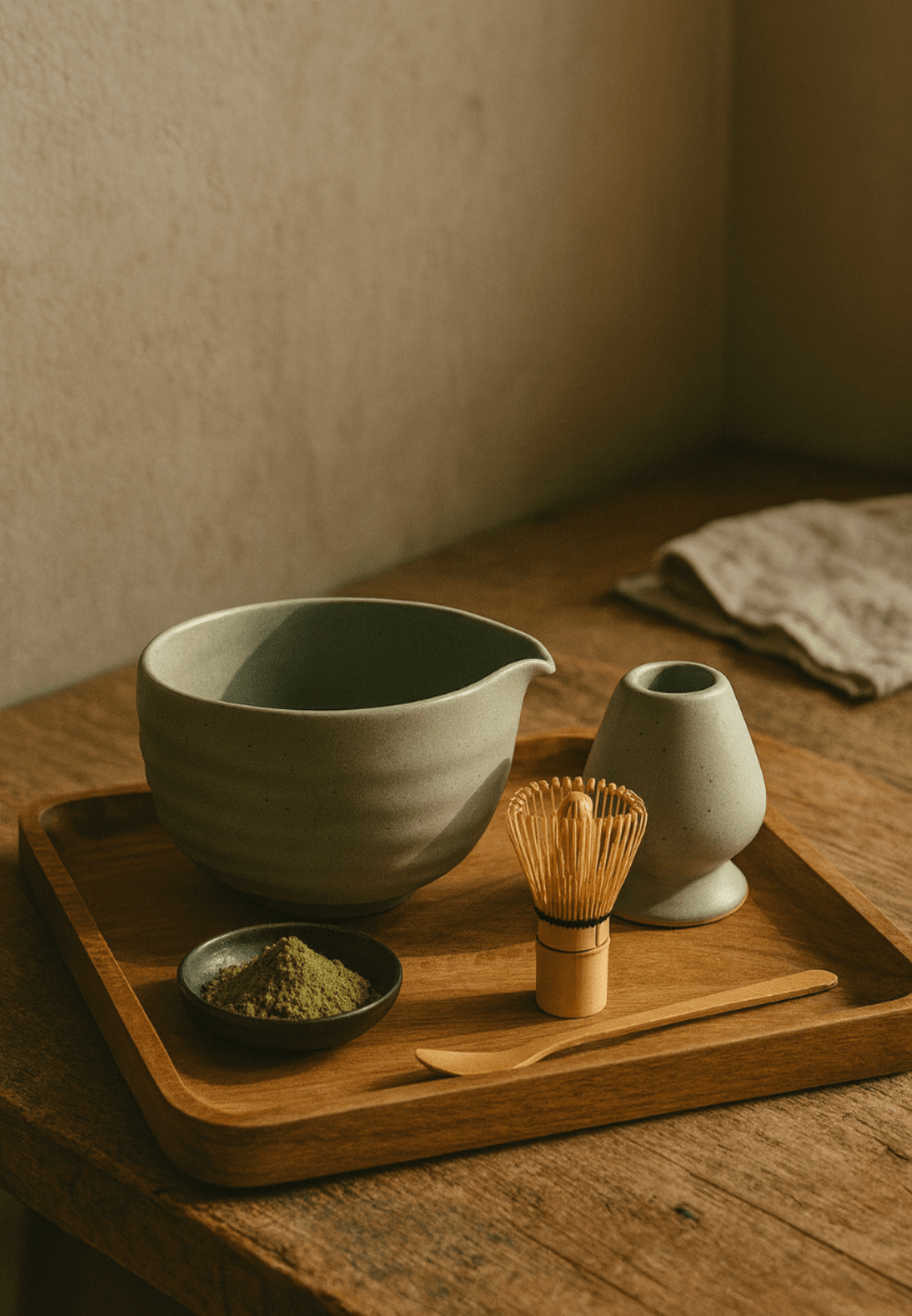 Haku - Matcha Set - By The Mood